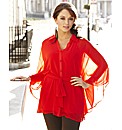 Cape Button Blouse