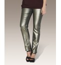 Metallic Skinny Jeans Length 30in