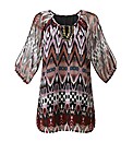 Georgette Print Tunic