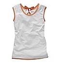Jersey Top with Colour Edge Trim