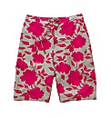 Floral Print Linen Shorts