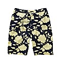 Floral Print Linen Shorts