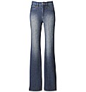 Jersey Bootcut Jeans Length 28in