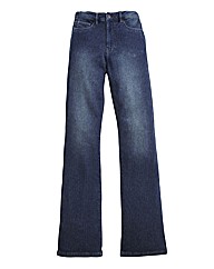Jersey Bootcut Jeans Length 30in