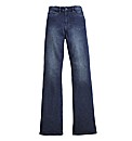 Jersey Bootcut Jeans Length 30in