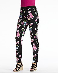 Floral Print Trousers