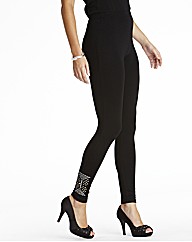 Stud Leggings Length 28in