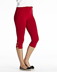Crop Leggings With Bow Detail 19in