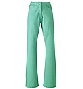 Coloured Bootcut Jeans 28in