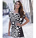 Scarf Printed Tunic