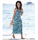 Print Jersey Dress 45in