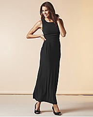 Maxi Dress with Pleats