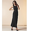Maxi Dress with Pleats
