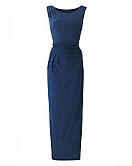 Maxi Dress with Pleats