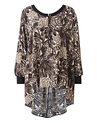 Dip Hem Blouse