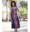 Print Jersey Dress 50in