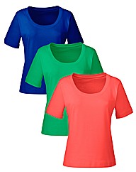 Pack of 3 Basic T Shirts