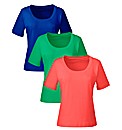 Pack of 3 Basic T Shirts