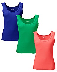 Pack of 3 Vests