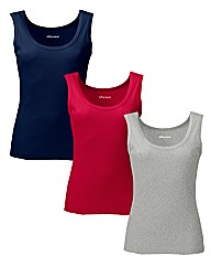 Pack of 3 Vests