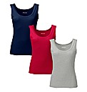 Pack of 3 Vests