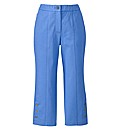 MAGIFIT Crop Twill Trousers 19in