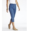 MAGIFIT Crop Jeans Straight Leg 19in