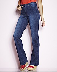 Jersey Bootcut Jeans Length 28in