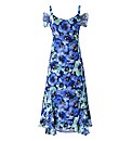 Printed Chiffon Dress