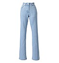 Lower Rise Basic Bootcut Jeans 32in