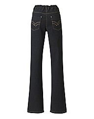 Lower Rise Basic Bootcut Jeans 34in