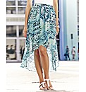 Up Down Hem Skirt
