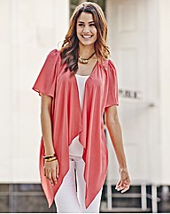 2 In 1 Waterfall Blouse