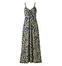 Printed Jersey Maxi Dress