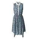 Hanky Hem Print Dress