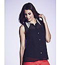 Embellished Collar Blouse