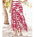 Tie Dye Effect Skirt