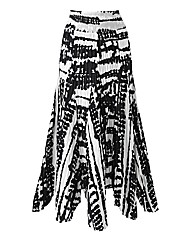 Tie Dye Effect Skirt