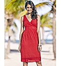 Cotton Dobby Dress