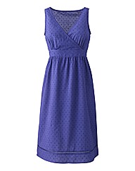 Cotton Dobby Dress