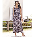 Print Maxi Dress
