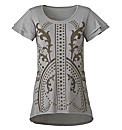 Caviar Beaded Jersey Top