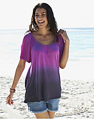 Dip Dye Jersey Top