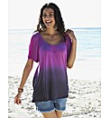Dip Dye Jersey Top