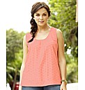 Broderie Anglaise Vest