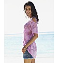 Dipped Hem Jersey Top