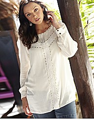 Crochet Trim Top