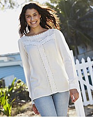 Crochet Trim Top