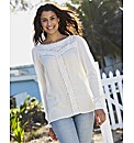 Crochet Trim Top