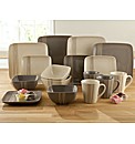 16 Piece Square Dinner Set BOGOF